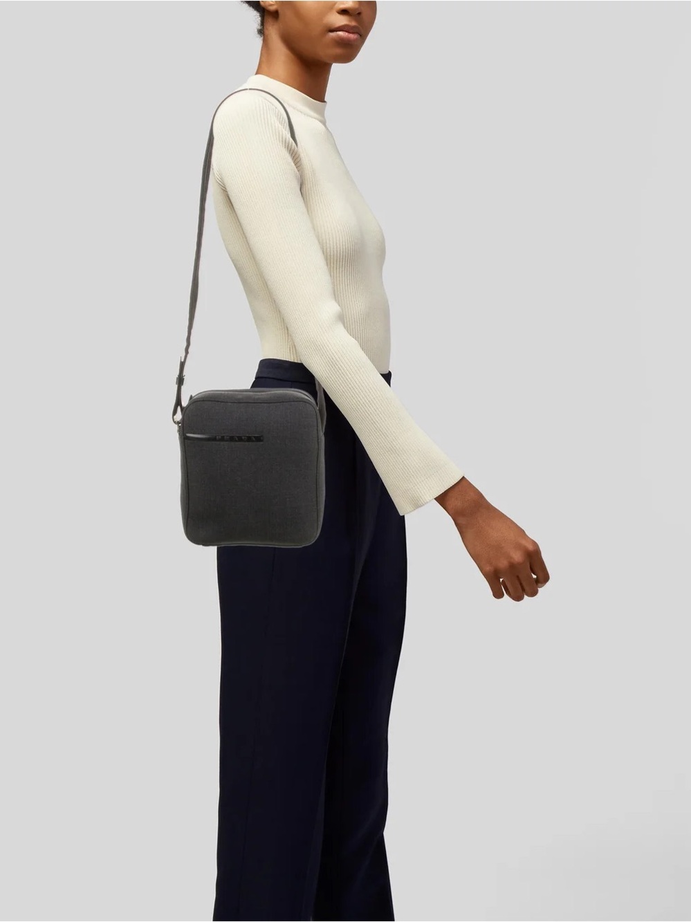 Prada Neoprene Crossbody Shoulder Bag - Picture 5 of 12